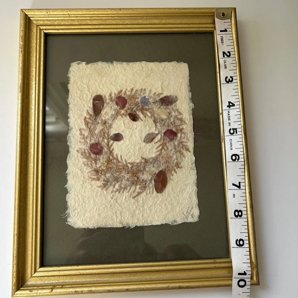 N/A framed pressed